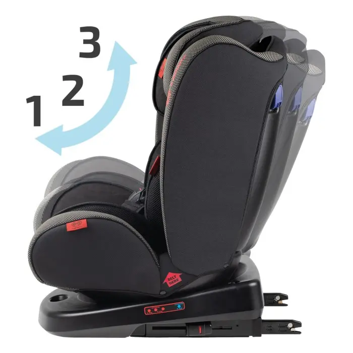 Siège Auto isofix et rotatif Heyner Koala Groupe 0/1/2/3 - Noir