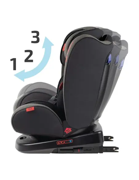 Siège Auto isofix et rotatif Heyner Koala Groupe 0/1/2/3 - Noir