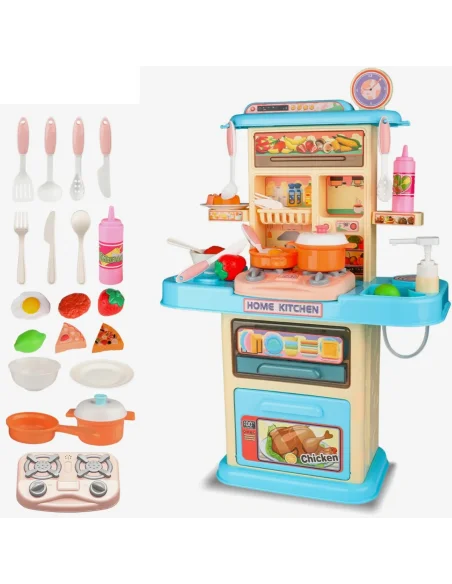 Deluxe children's play kitchen set with accessories — photo 2