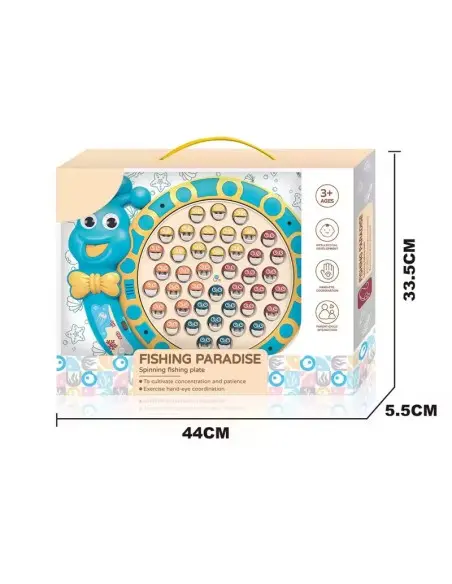 Jeu de pêche interactif avec 4 cannes Jouet - Maroc