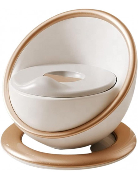Pot de Toilette Bébé Coque Deluxe - Doré dans Pot & Réducteur chez Baby And Mom Maroc
