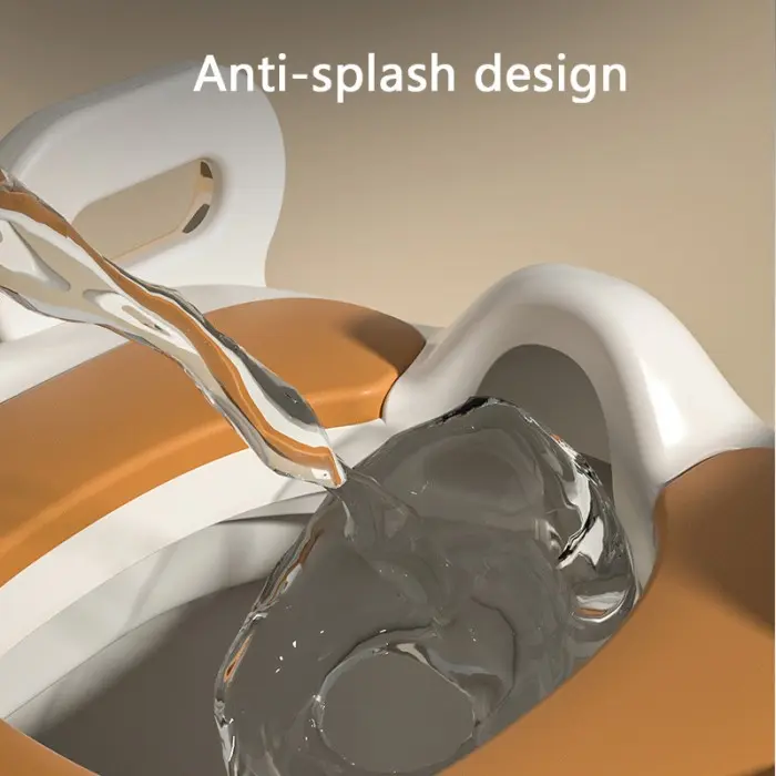 Réducteur de toilette avec Echelle et Poignée - Blanc Pot &