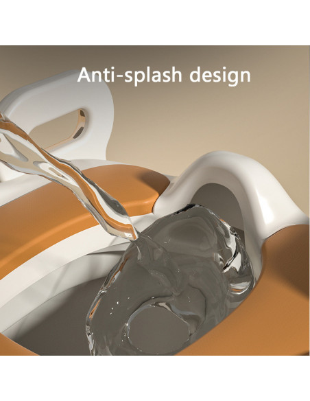 Réducteur de toilette avec Echelle et Poignée - Blanc dans Pot & Réducteur chez Baby And Mom Maroc