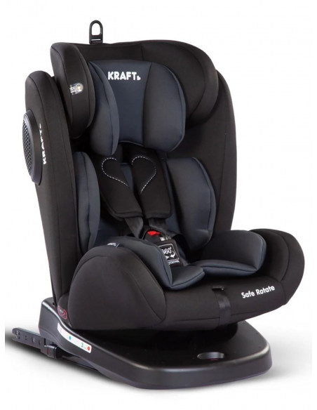Siège Auto isofix et rotatif KRAFT Groupe 0/1/2/3 dans Siège auto chez Baby And Mom Maroc