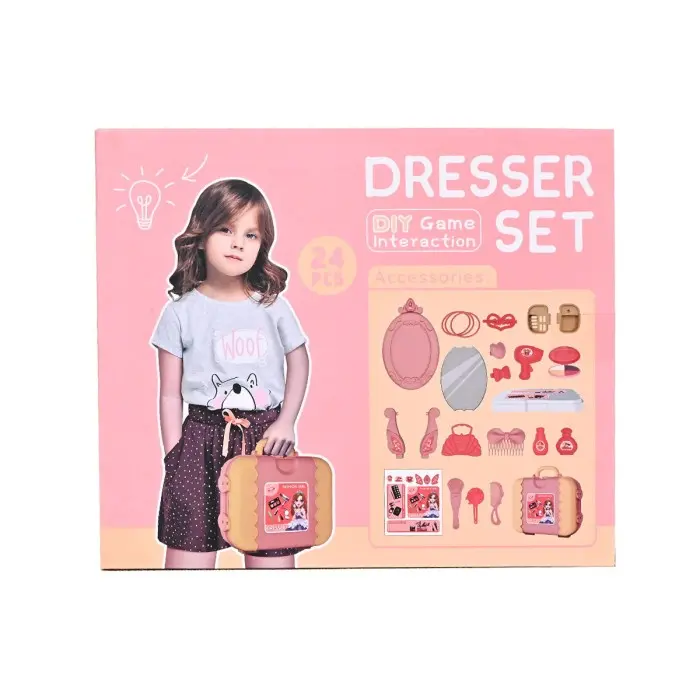 Set Malette Coiffeuse 24 pièces Jouet - Maroc