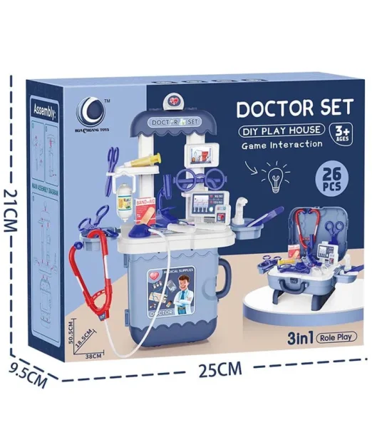 Malette du docteur 24 pièces Jouet - Maroc
