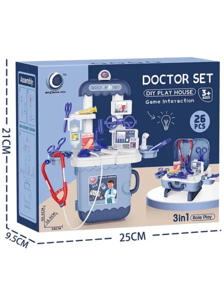 Malette du docteur 24 pièces Jouet - Maroc
