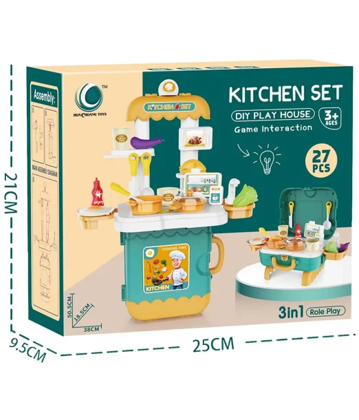 Malette de cuisine 27 pièces Jouet - Maroc