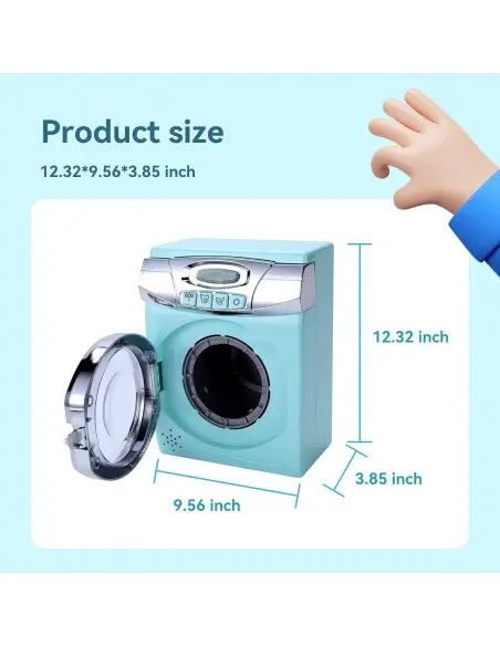 Jeu pour enfants - Set Machine à laver Jouet - Maroc