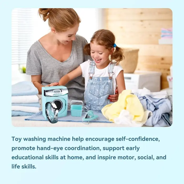 Jeu pour enfants - Set Machine à laver Jouet - Maroc