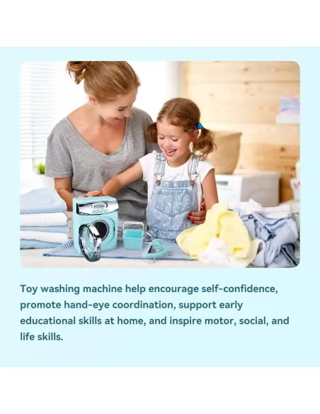 Jeu pour enfants - Set Machine à laver Jouet - Maroc