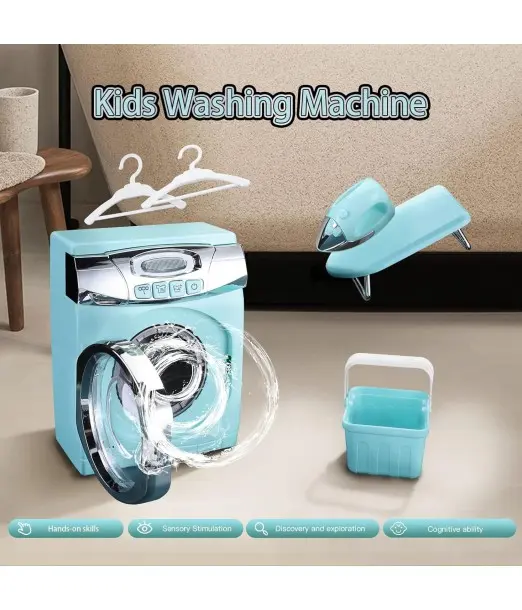 Jeu pour enfants - Set Machine à laver Jouet - Maroc 2