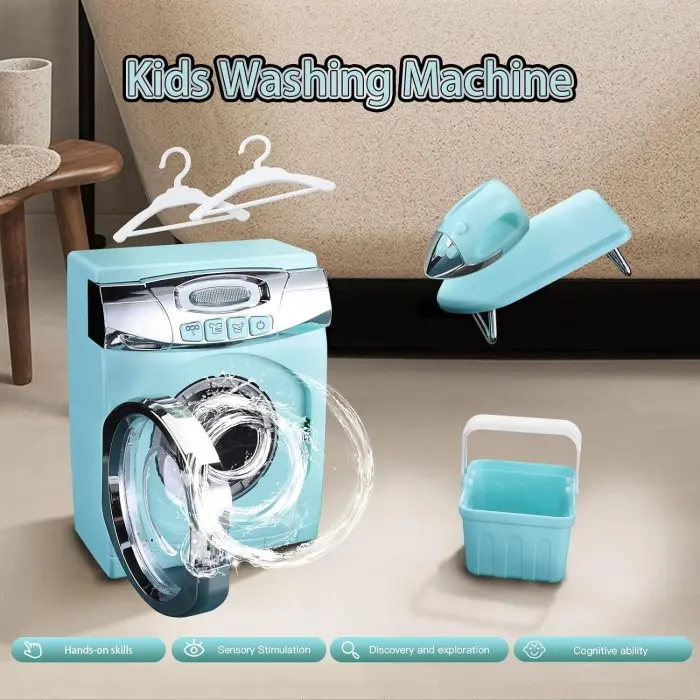 Jeu pour enfants - Set Machine à laver Jouet - Maroc