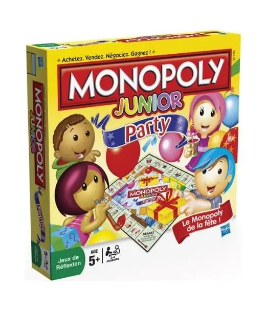 Monopoly Junior Jeu de Société Jouet - Maroc