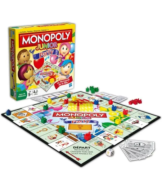 Monopoly Junior Jeu de Société Jouet - Maroc 2