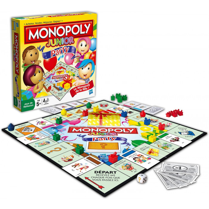 Monopoly Junior Jeu de Société Jouet - Maroc