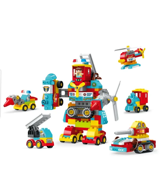 Set de blocs de construction Robot - 158 pièces - 3ans+ Jouet 2