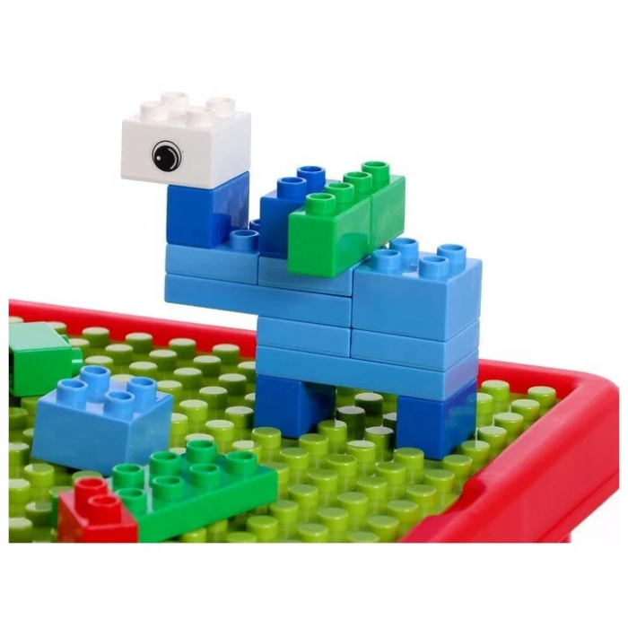 Table avec des blocs de construction - 56 pièces Jouet - Maroc