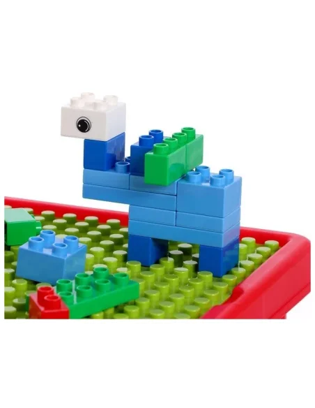 Table avec des blocs de construction - 56 pièces Jouet - Maroc