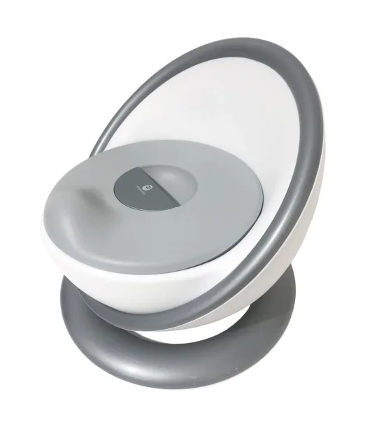 Pot de Toilette Bébé Coque Deluxe - Gris Pot & Réducteur - 