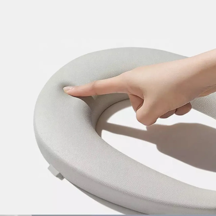 Pot de Toilette Bébé Coque Deluxe - Gris Pot & Réducteur - 