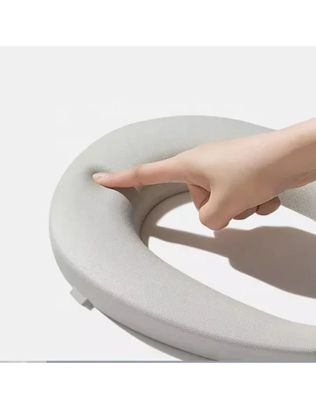 Pot de Toilette Bébé Coque Deluxe - Gris Pot & Réducteur - 