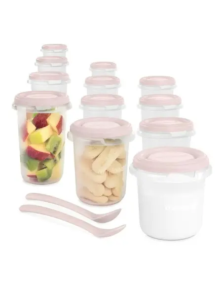 Miniland Set 12 pots de conservation Candy Vaisselle bébé -