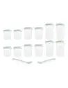 Miniland set 12 storage pots Mint