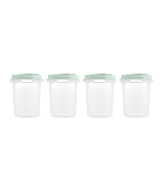 Miniland set of 4 storage pots Mint