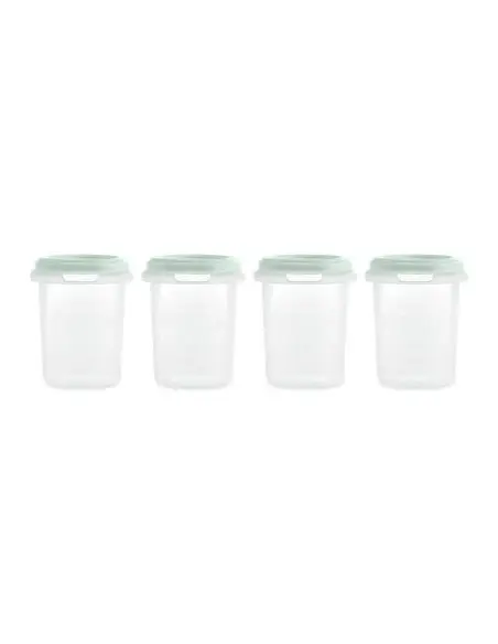 Miniland set of 4 storage pots Mint