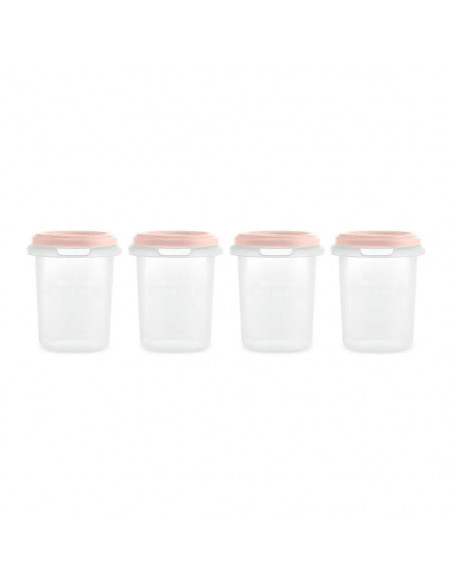 Miniland Set 4 pots de conservation Candy Vaisselle bébé -