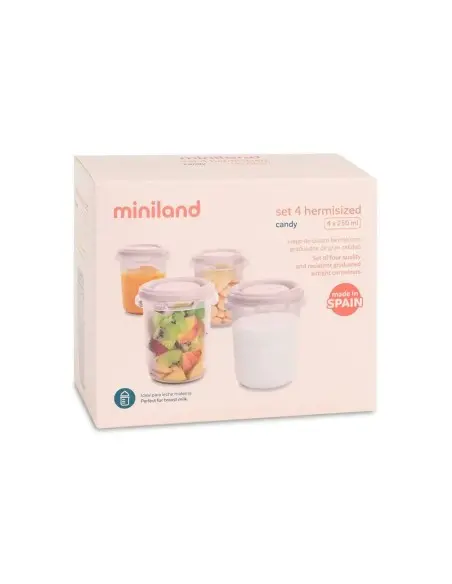 Miniland set of 4 storage pots Candy — photo 3