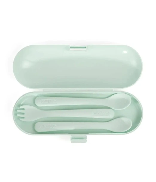 Miniland silicone cutlery — Mint 2
