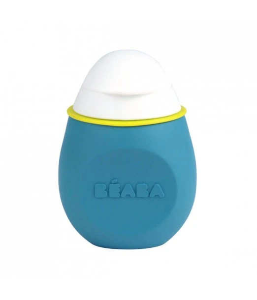 Beaba 180 ml storage pot — blue