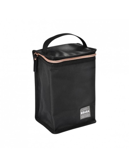 Pochette repas isotherme noir Béaba
