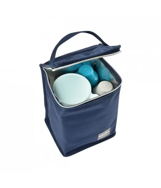 Pochette repas isotherme bleu Béaba 2
