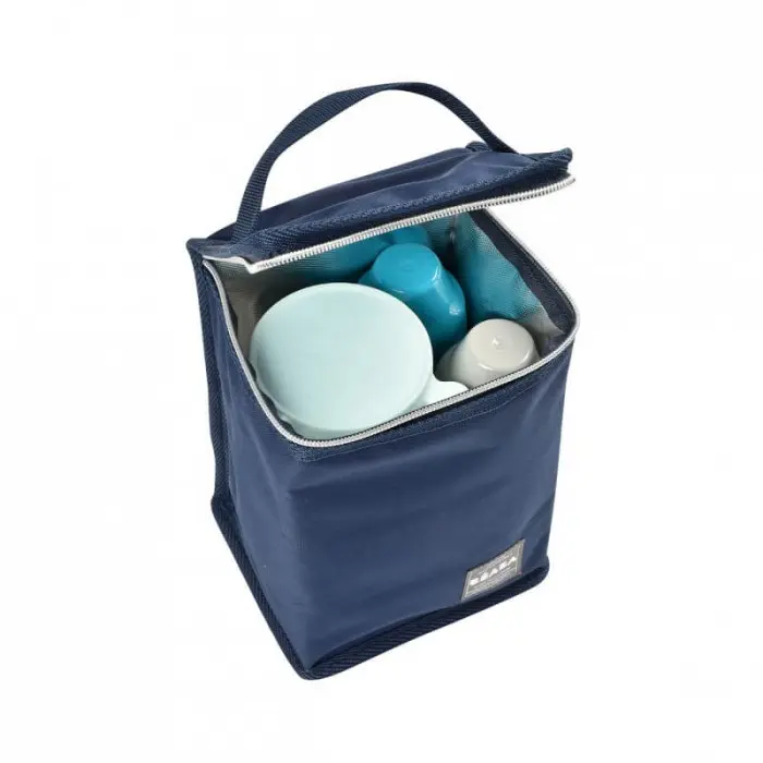 Pochette repas isotherme bleu Béaba