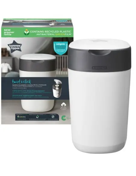 Tommee Tippee Poubelle à couches Anti-Odeur Twist & Click -