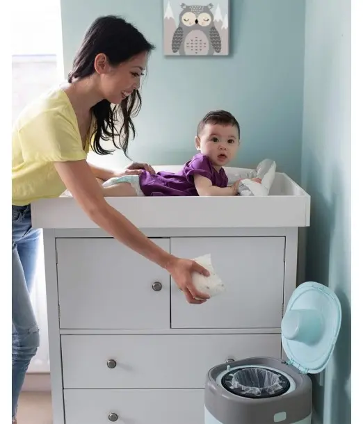 Tommee Tippee Poubelle à couches Anti-Odeur Twist & Click - 2