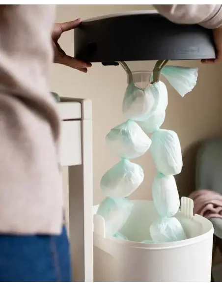Tommee Tippee Poubelle à Couches Sangenic XL - Blanc Poubelle à