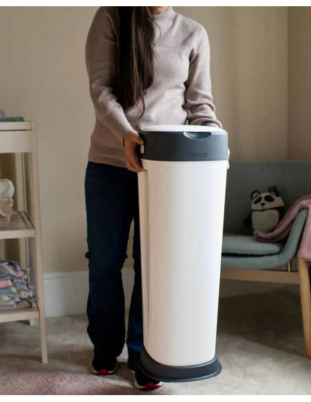 Tommee Tippee Poubelle à Couches Sangenic XL - Blanc Poubelle à