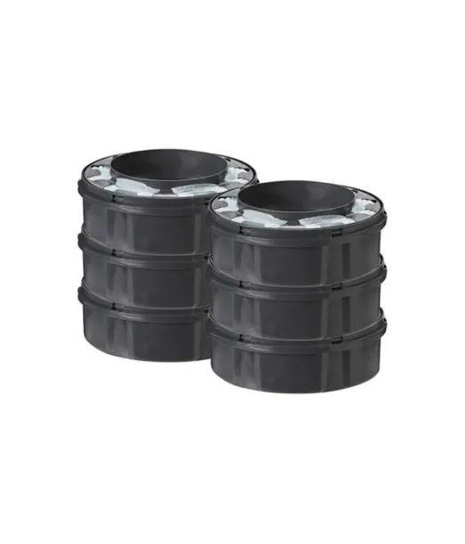 Tommee Tippee Lot de 6 recharges Sangenic XL Poubelle à couches