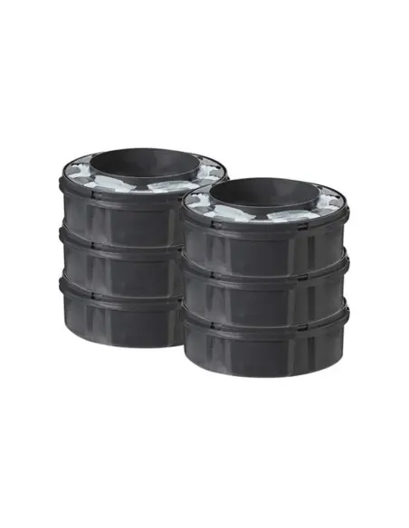 Tommee Tippee Lot de 6 recharges Sangenic XL Poubelle à couches