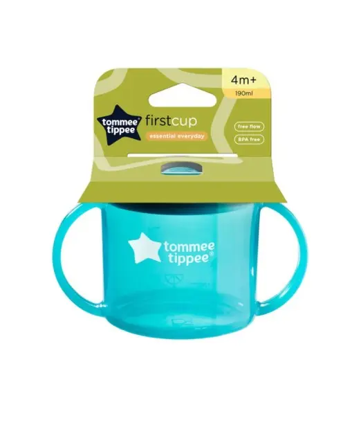 Tommee Tippee Première Tasse avec Bec 4M+ 190ml - Bleu 2