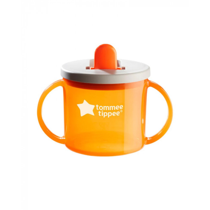 Tommee Tippee Première Tasse avec Bec 4M+ 190ml - Orange