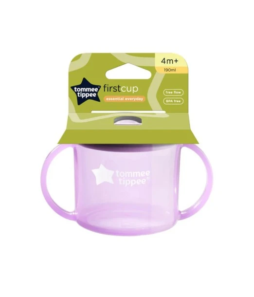 Tommee Tippee first cup with spout from 4 months+ 190 ml - Purple 2
