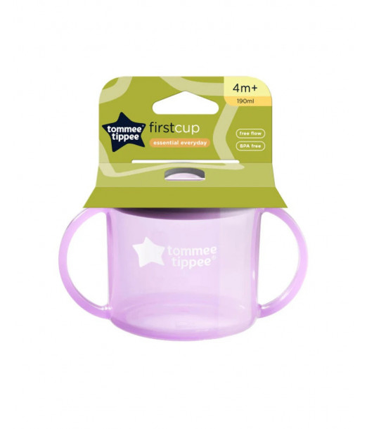 Tommee Tippee Première Tasse avec Bec 4M+ 190ml - Violet 2