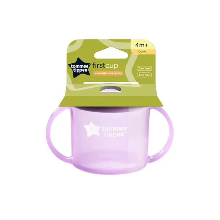 Tommee Tippee Première Tasse avec Bec 4M+ 190ml - Violet
