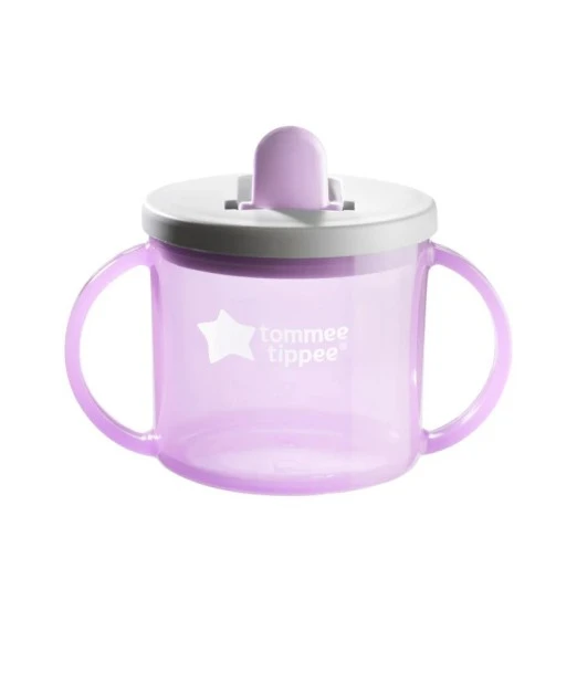 Tommee Tippee first cup with spout from 4 months+ 190 ml - Purple