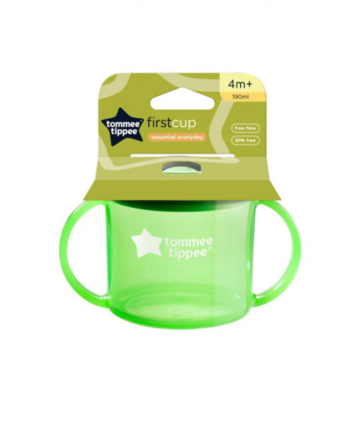 Tommee Tippee Première Tasse avec Bec 4M+ 190ml - Vert 2